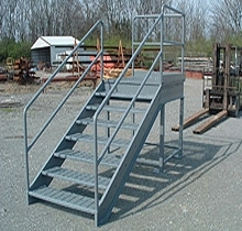 Aluminum Stairs Fabrication